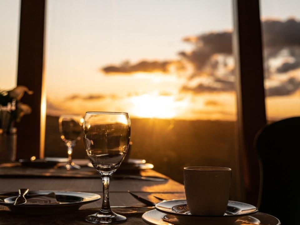 Hotel E Restaurante Giratorio Rf Vision - A Melhor Vista 360 De גראמדו מראה חיצוני תמונה