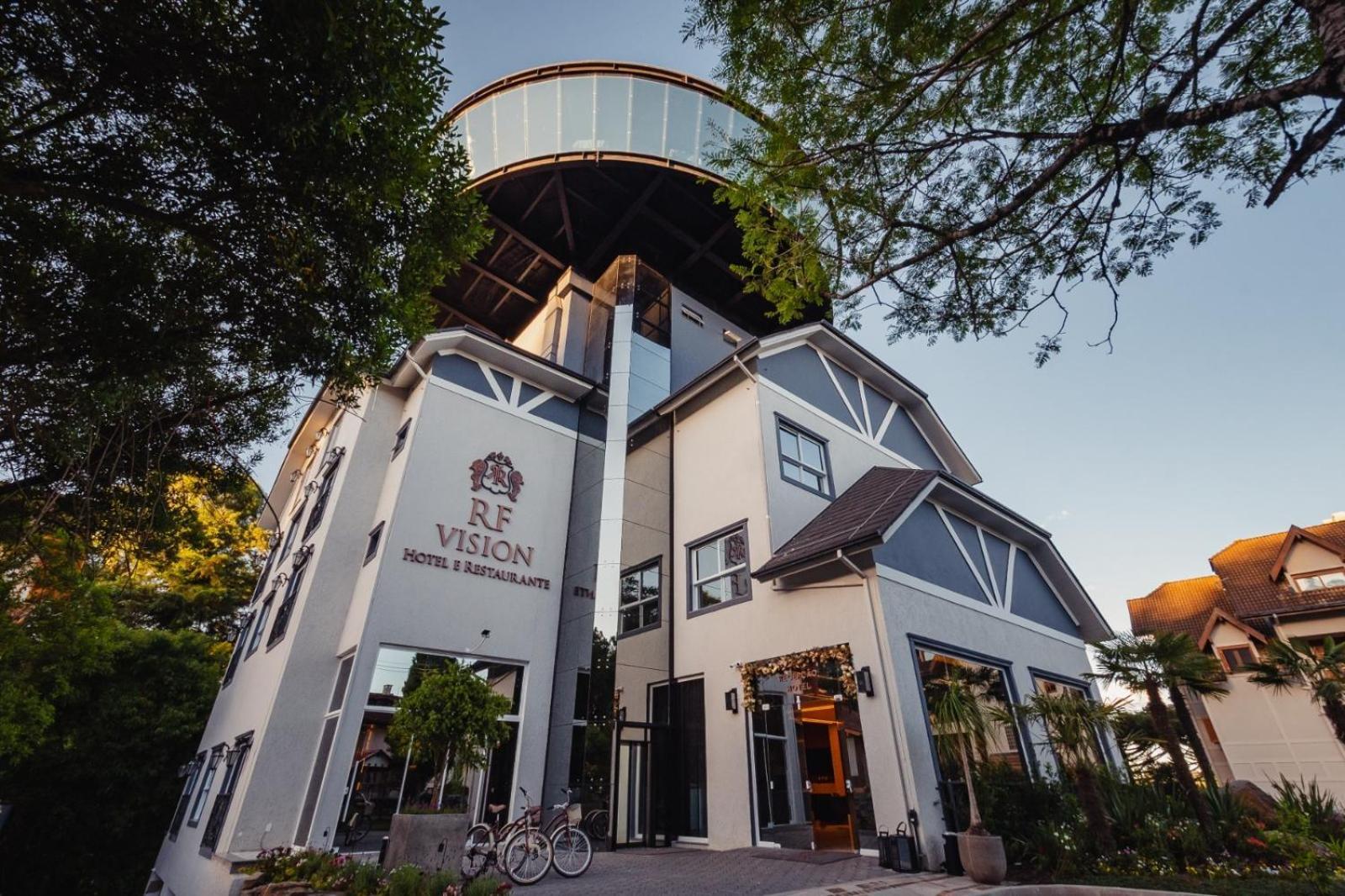 Hotel E Restaurante Giratorio Rf Vision - A Melhor Vista 360 De גראמדו מראה חיצוני תמונה