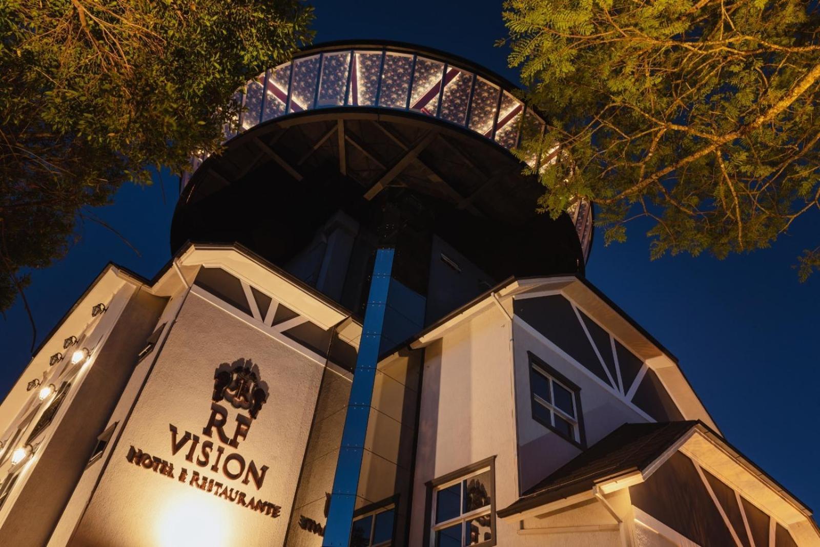 Hotel E Restaurante Giratorio Rf Vision - A Melhor Vista 360 De גראמדו מראה חיצוני תמונה